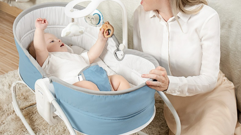 Có nên dùng nôi điện cho trẻ sơ sinh không?