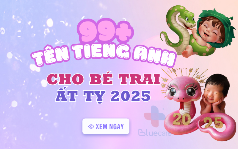 Tên tiếng Anh cho bé trai Ất Tỵ 2025